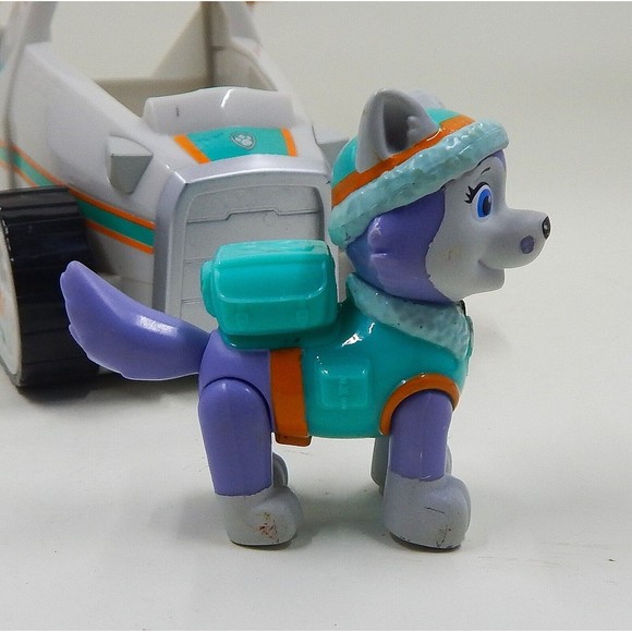 Paw Patrol Super Paws Toys - Everest Snowmobile Spin Master - Picture 6 of 12